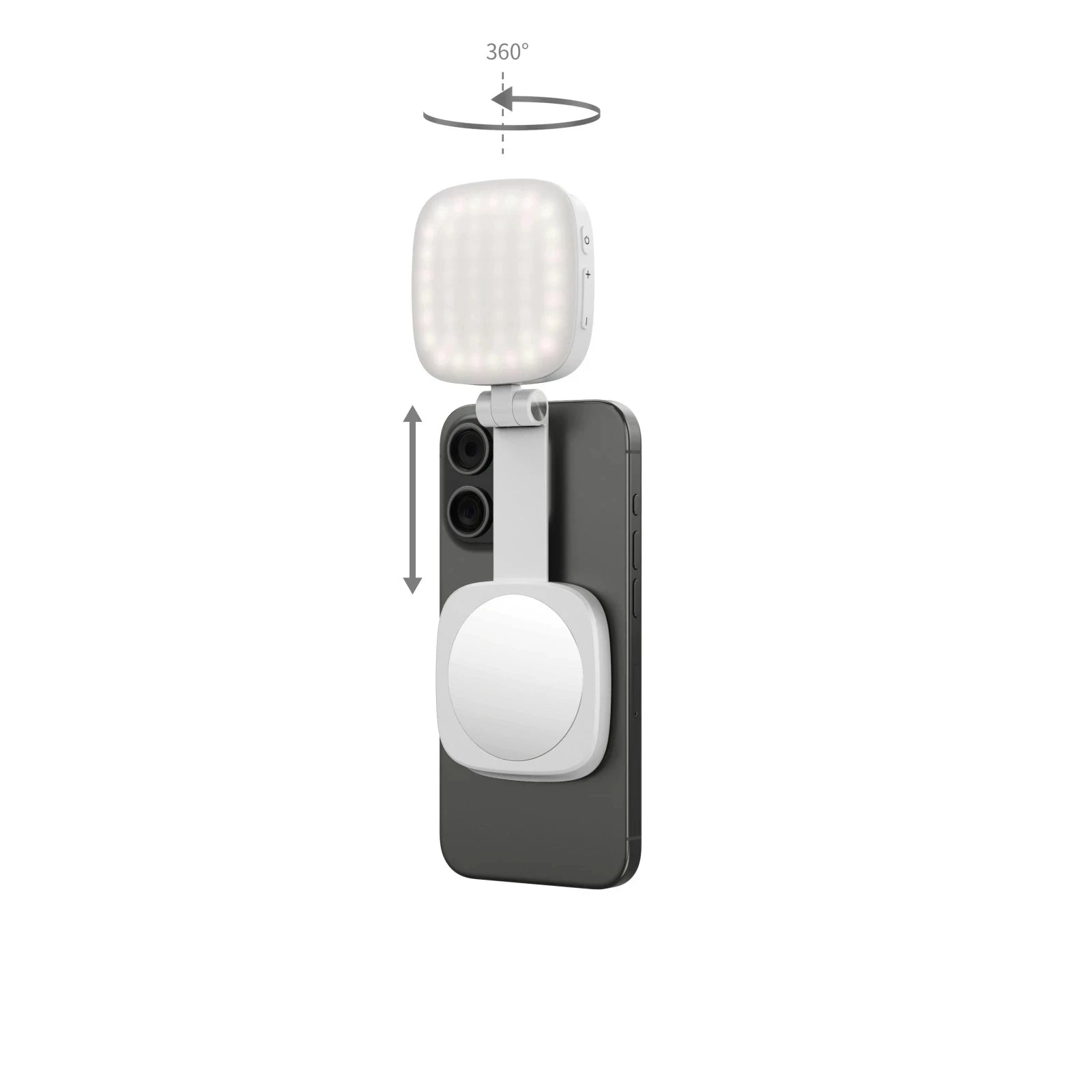 Smallrig vibe p48 telefone selfie luz de bolso luz de preenchimento magnético magsafe para iphone 16 15 14 pro max bi-color led iluminação de vídeo