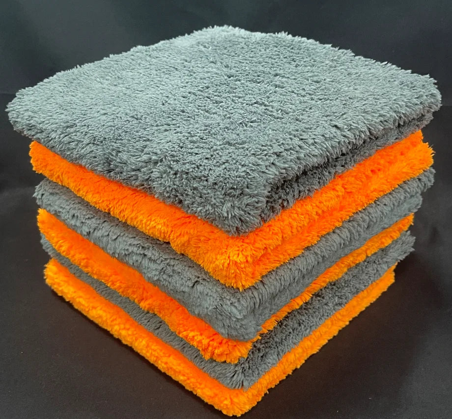 Toalhas de microfibra 40x40cm, 2 a 10 peças, cuidados com o carro, toalha grossa, detalhamento de carro, pano de secagem, ferramenta de limpeza, acessórios de lavagem automática