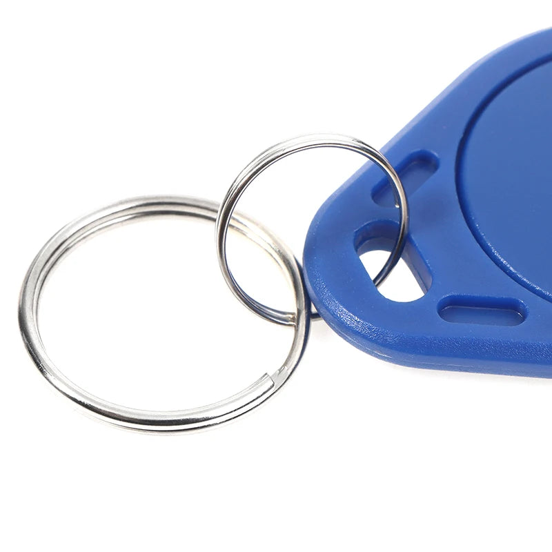 5pcs 13.56Mhz RFID UID Token Copy Keykobs Changeable Attendance Management CUID Clone Keychain Tag For Mif 1k S50 Writable
