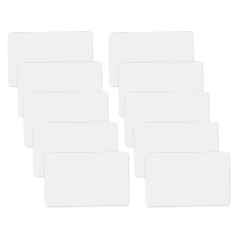 125Khz rfid white card 5pcs/10pcs/100pcs ID White Thick 125KHz TK4100 Keyfobs RFID Waterproof Key Tag Keychain Card