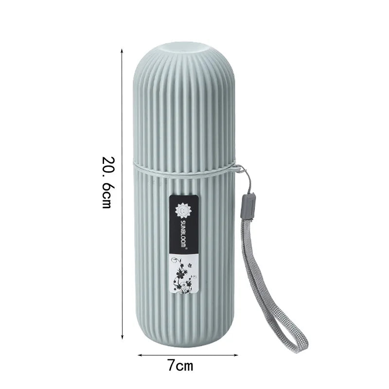 Portátil pasta de dentes escova proteger titular caso viagem acampamento caixa armazenamento