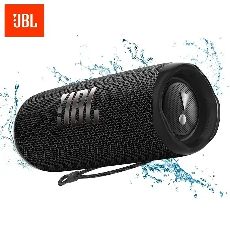 Original jbl flip 6 sem fio bluetooth alto-falante portátil ipx7 à prova dwaterproof água ao ar livre estéreo baixo música faixa com tweeter independente