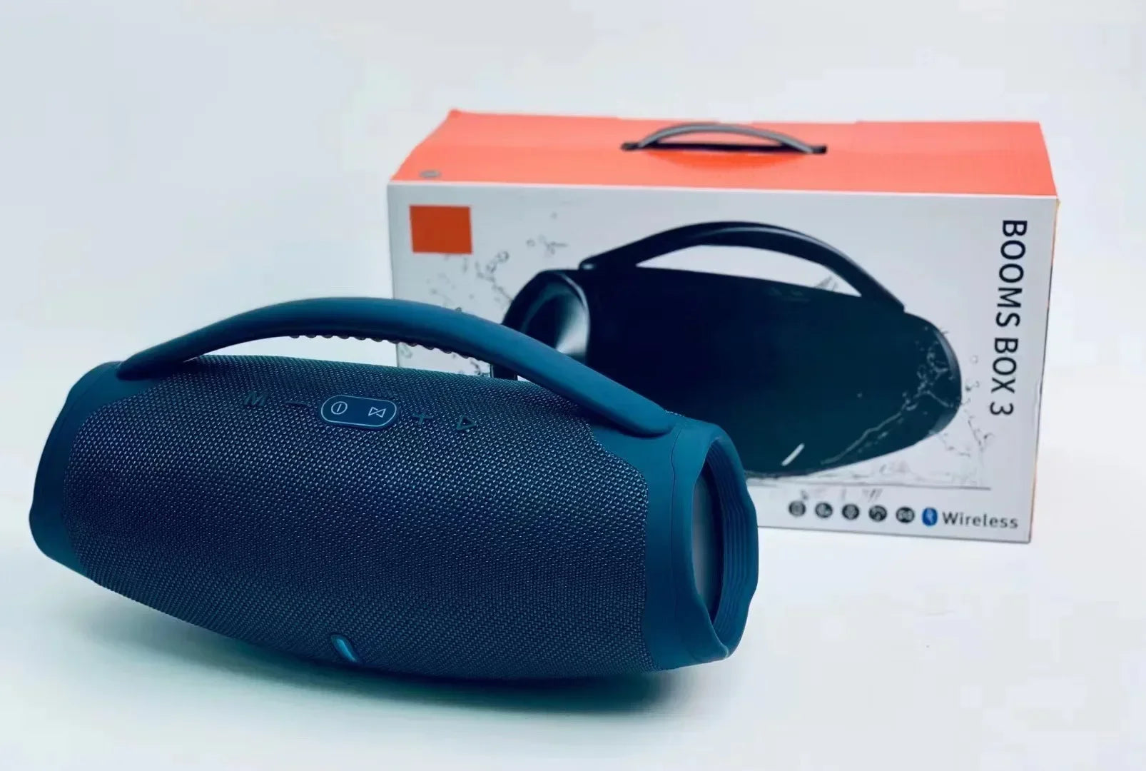 Portátil à prova d100 água 100w de alta potência bluetooth alto-falante rgb luz colorida sem fio subwoofer 360 estéreo surround tws boom box