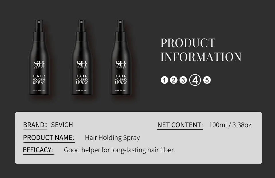 3 pçs conjunto de fibras de cabelo queratina construção do cabelo estilo em pó perda de cabelo instantâneo recrescimento espessamento pós linha fina barba enchimento