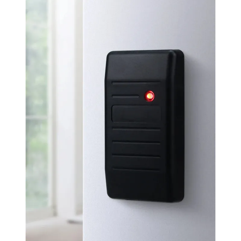 Outdoor Waterproof RFHID Card Reader 125KHZ Wiegand 26-37 Adaptive Format Output RS485 RS232 TTL Level Communication small hid