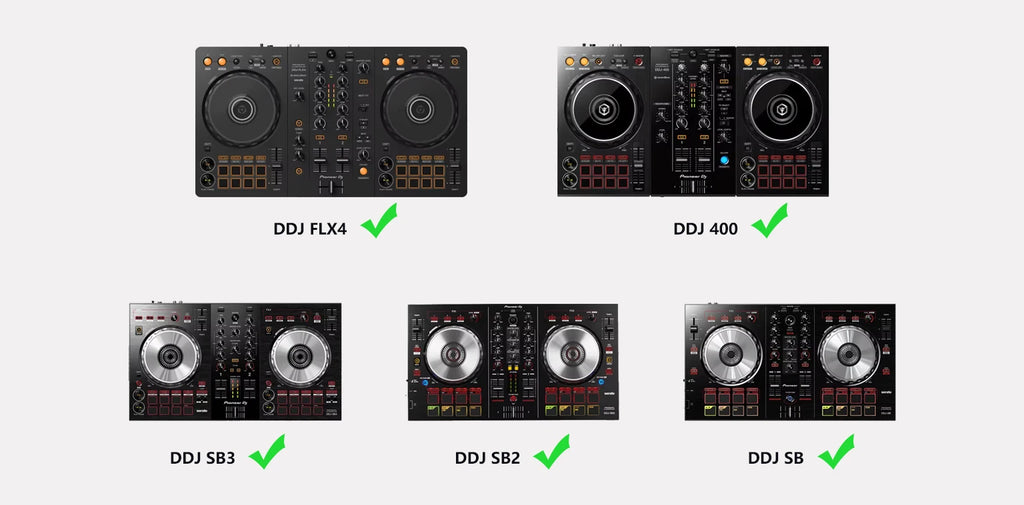 Capa ltgem para pioneiro dj ddj flx4/ddj 400/ddj sb3/ddj sb2 controlador de dj DDJ-RB desempenho caixa de controlador de dj (apenas bolsa)