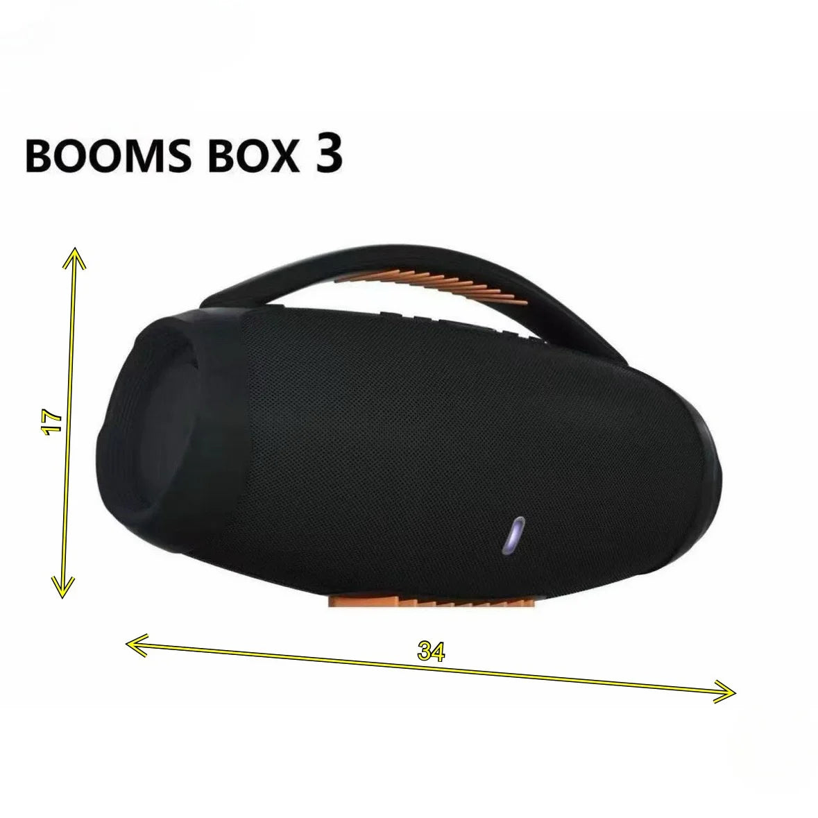 Portátil à prova d100 água 100w de alta potência bluetooth alto-falante rgb luz colorida sem fio subwoofer 360 estéreo surround tws boom box