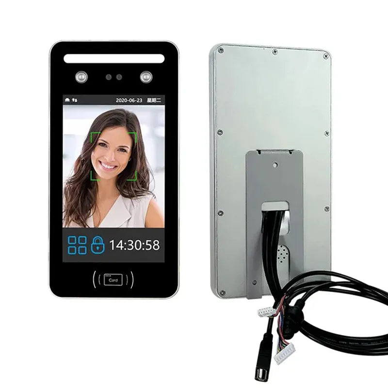 Face Recognition Facial Identification Access Control Pedestrian Swing Gates Time Attendance System