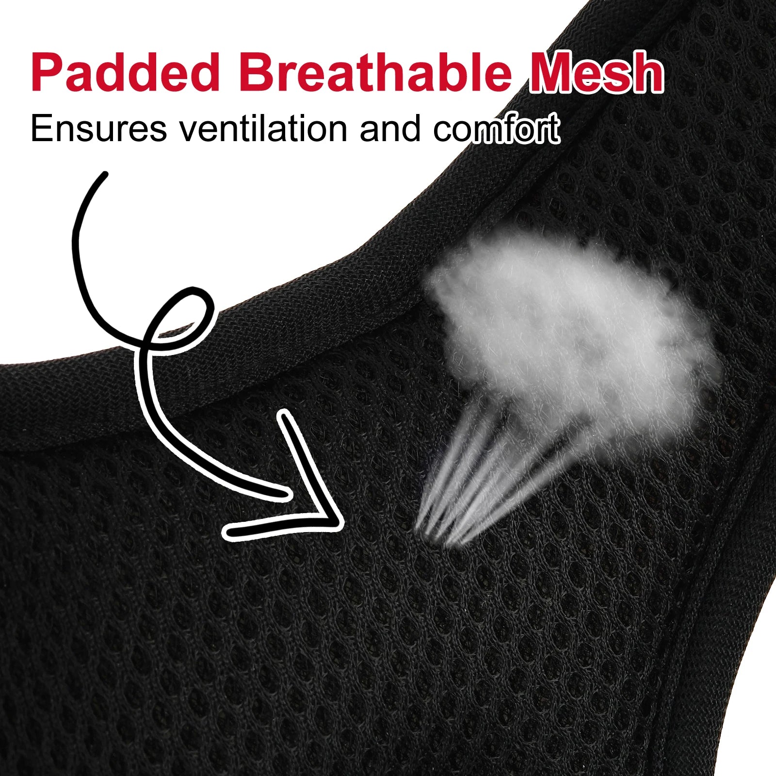 Arnês para cães ajustável de nylon sem puxar colete com remendo para cães 4psc, arnês reflexivo para animais de estimação para cães pequenos, médios e grandes