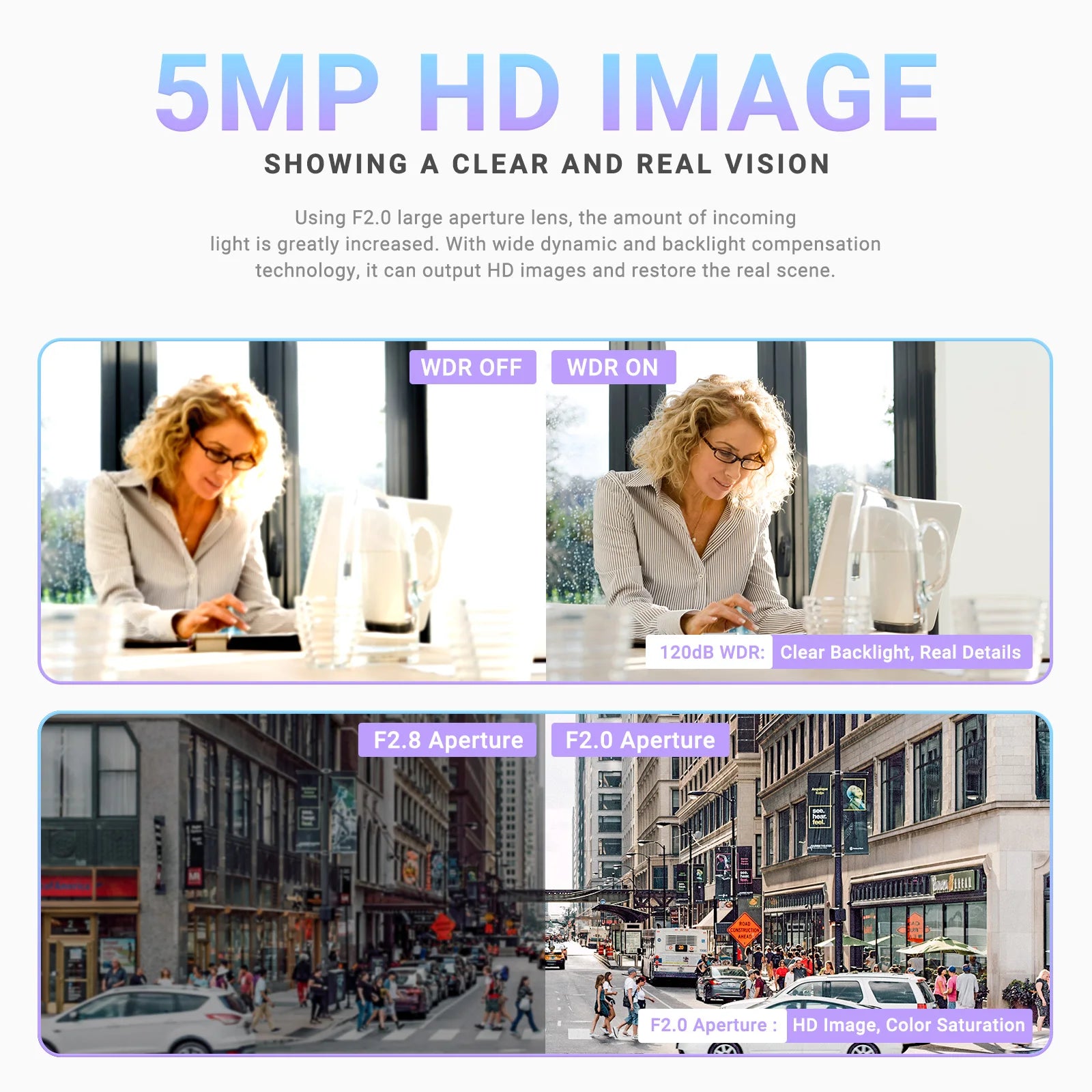 Hikvision compatível 5mp 8mp segurança cor cheia visão noturna câmera ip colorvu poe câmera de vigilância ip67 torre ao ar livre
