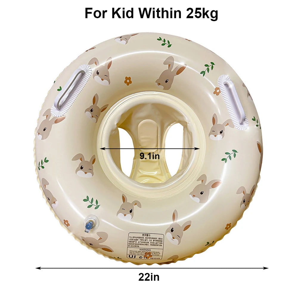 Rooxin piscina flutuador bebê anel de natação tubo inflável anel de assento de natação para criança círculo de natação praia água jogar nadar flutuador