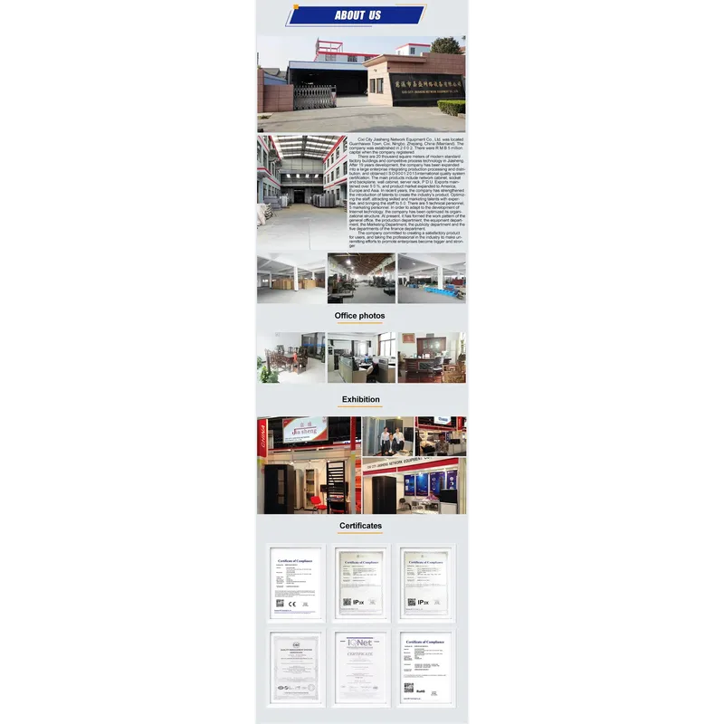 Top-ranking 6U 9U 12U 19 Inch Data Center Server Rack 42U Floor Standing Glass Door Network Cabinet