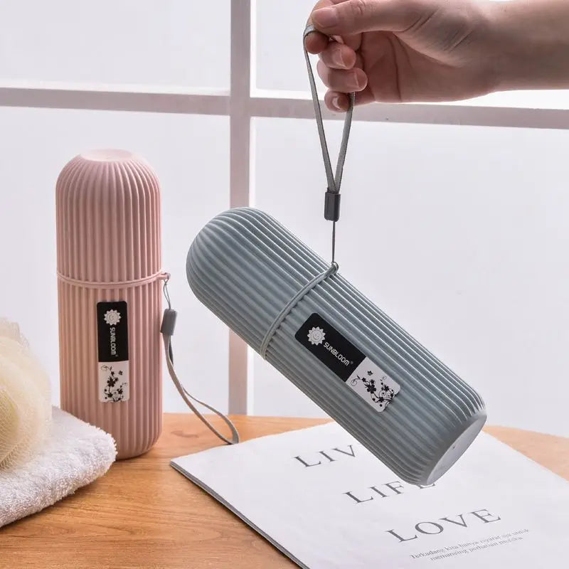 Portátil pasta de dentes escova proteger titular caso viagem acampamento caixa armazenamento