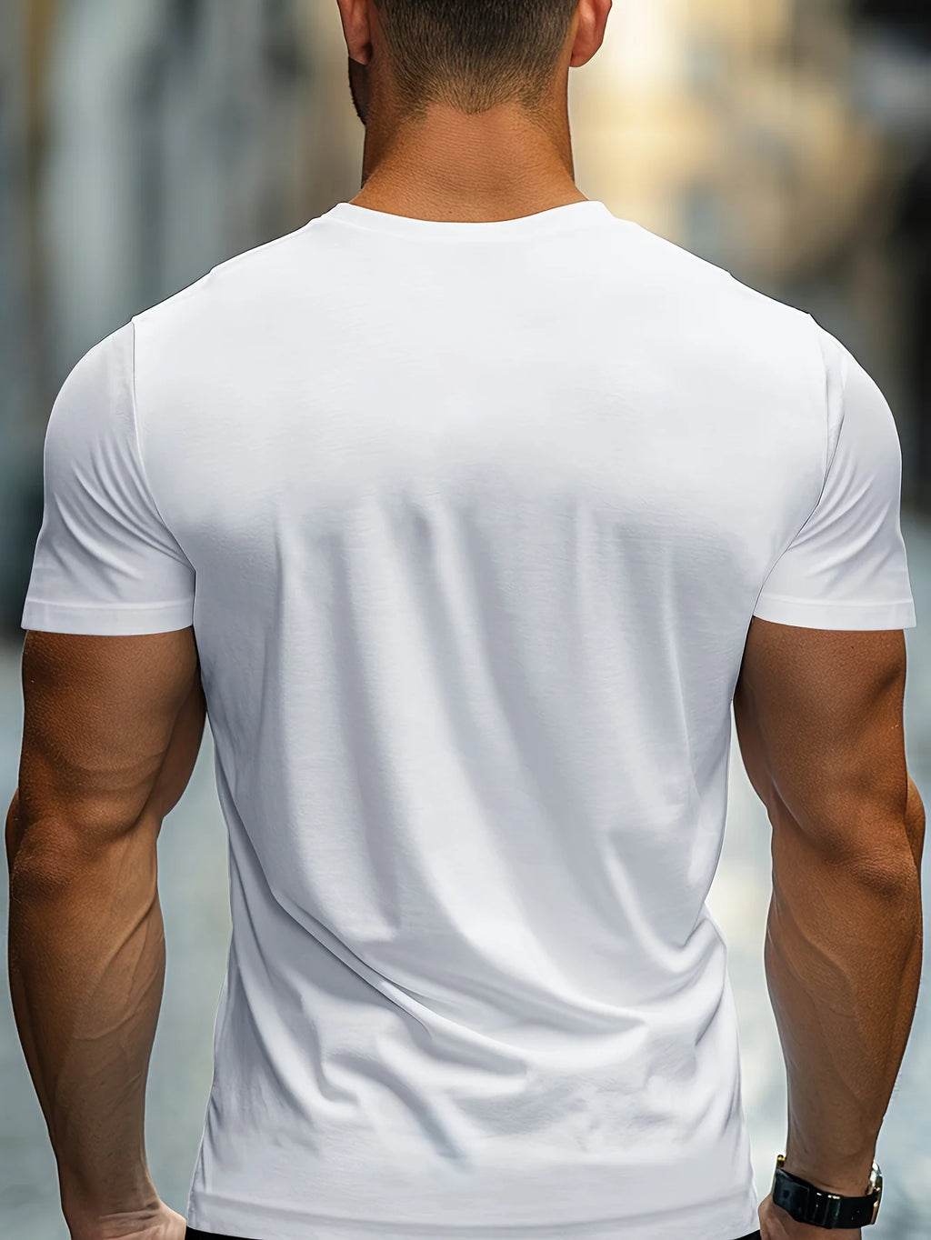 100% algodão masculino verão solto ajuste grande los angeles gráfico impresso fino ajuste casual esportes em torno do pescoço manga curta camiseta topo