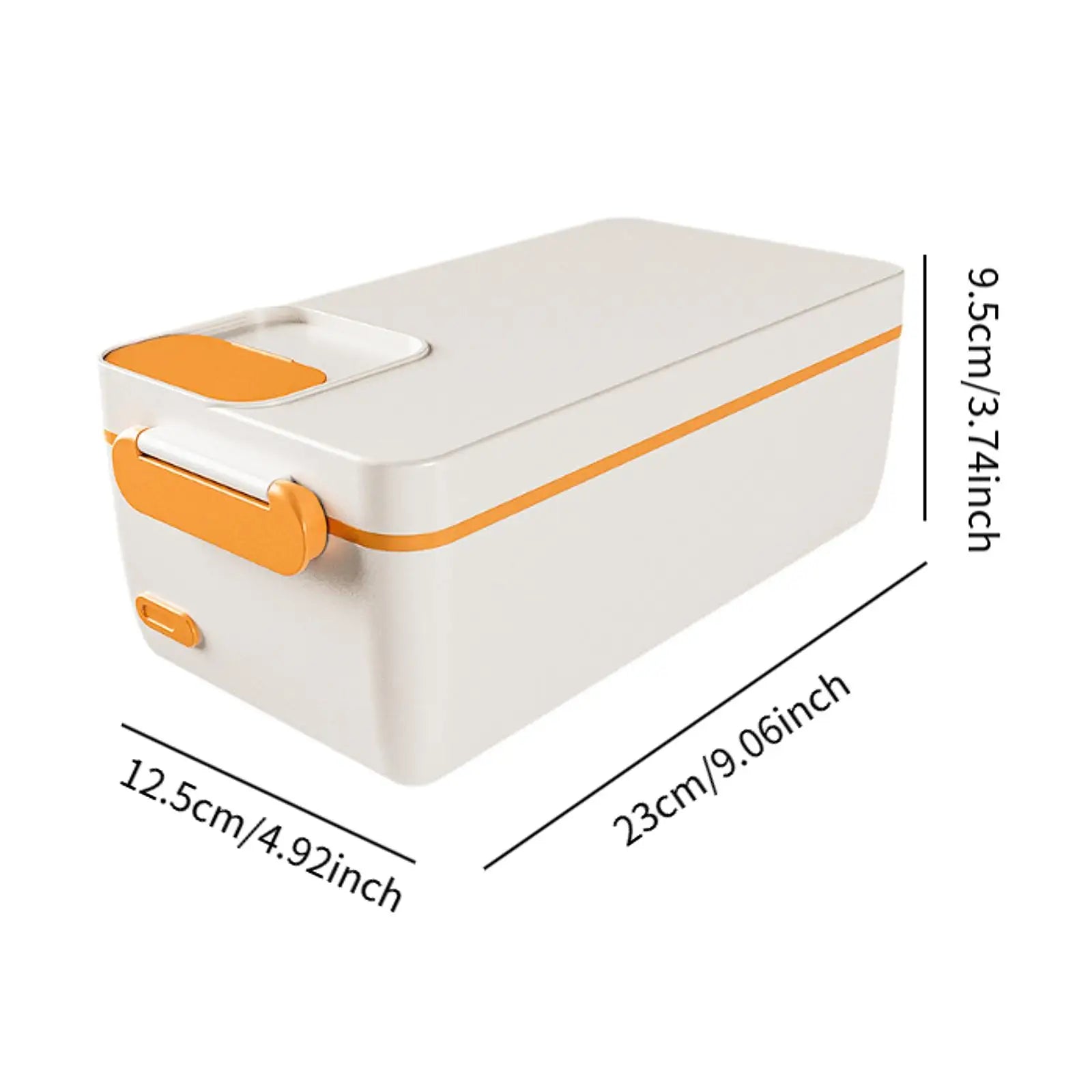 Aquecedor de almoço elétrico aquecedor de alimentos recipiente de almoço para adultos lancheira elétrica portátil para viagens escritório carro caminhão ao ar livre