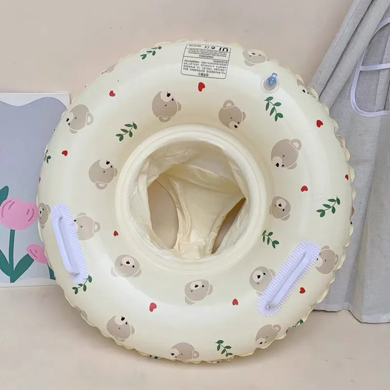 Rooxin piscina flutuador bebê anel de natação tubo inflável anel de assento de natação para criança círculo de natação praia água jogar nadar flutuador
