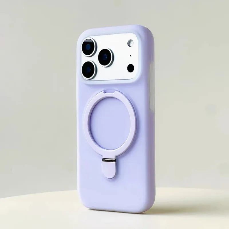 HOCE Suporte de Silicone Líquido Capa Magnética Para iPhone 17 Air 16 15 14 13 Pro Max Com Botão de Controle da Câmera Capa À Prova de Choque