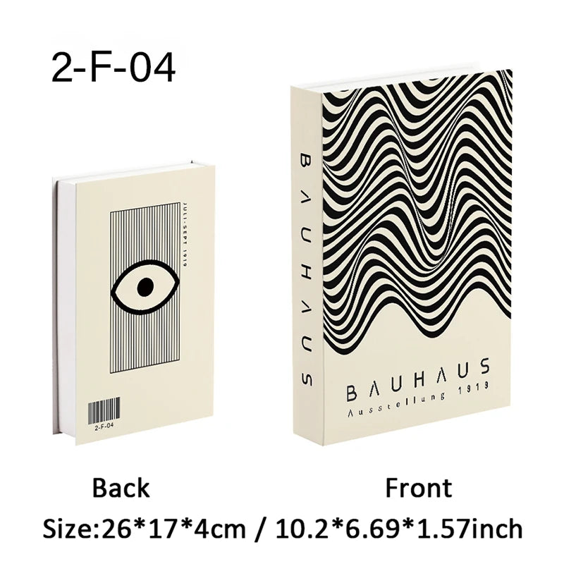 Caixa de armazenamento de livro falso que pode ser aberta, livros decorativos de luxo, mesa de café, ornamento, prateleira de quarto, decoração nórdica de interiores, decoração de casa