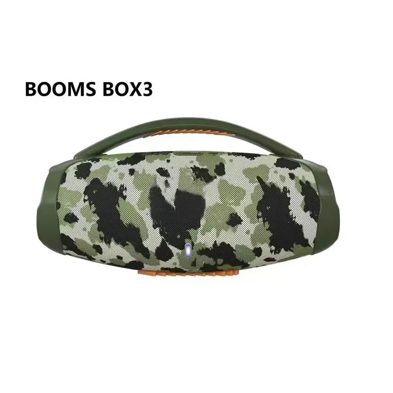 Portátil à prova d100 água 100w de alta potência bluetooth alto-falante rgb luz colorida sem fio subwoofer 360 estéreo surround tws boom box