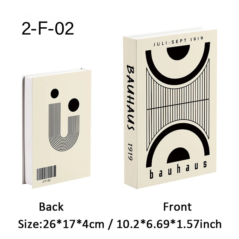 Caixa de armazenamento de livro falso que pode ser aberta, livros decorativos de luxo, mesa de café, ornamento, prateleira de quarto, decoração nórdica de interiores, decoração de casa