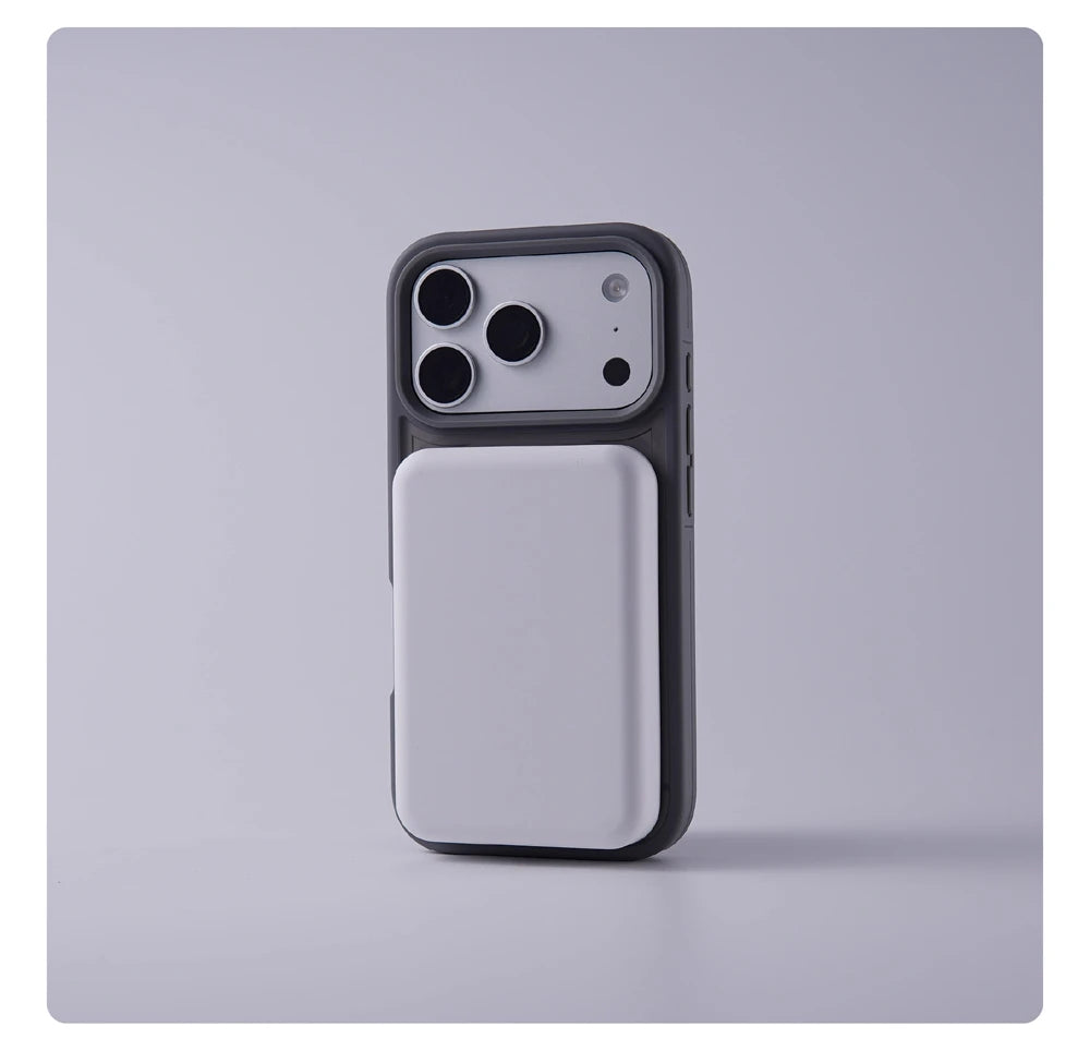 Capa de Telefone Luxuosa com Suporte Magnético Fosco para iPhone 17 Pro Max Air 16 15 14 13 12 Plus para Magsafe, Capa Protetora à Prova de Choque