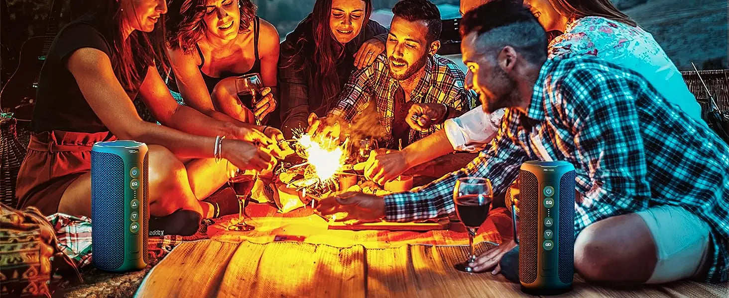 Ortizan alto-falantes bluetooth 40w graves aprimorados portátil ao ar livre sem fio alto-falante 30 horas ip7 à prova dip7 água chuveiro alto-falante bluetooth 5.3