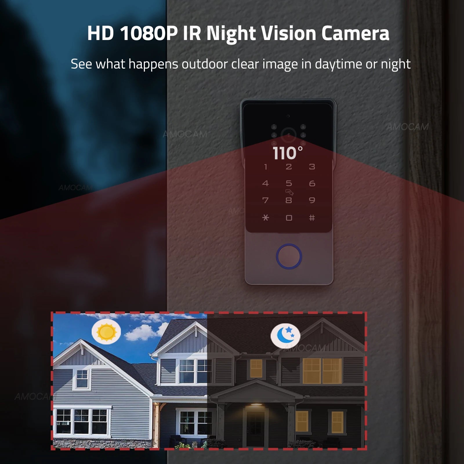 2 fios casa inteligente tuya wifi 1080p vídeo porteiro telefone da porta 7 ''monitor de toque vídeo campainha porta câmera sistema segurança