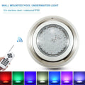 Aço inoxidável led piscina luz ip68 à prova dip68 água 12v ao ar livre rgb luz subaquática lagoa led piscina luz lâmpadas submersíveis