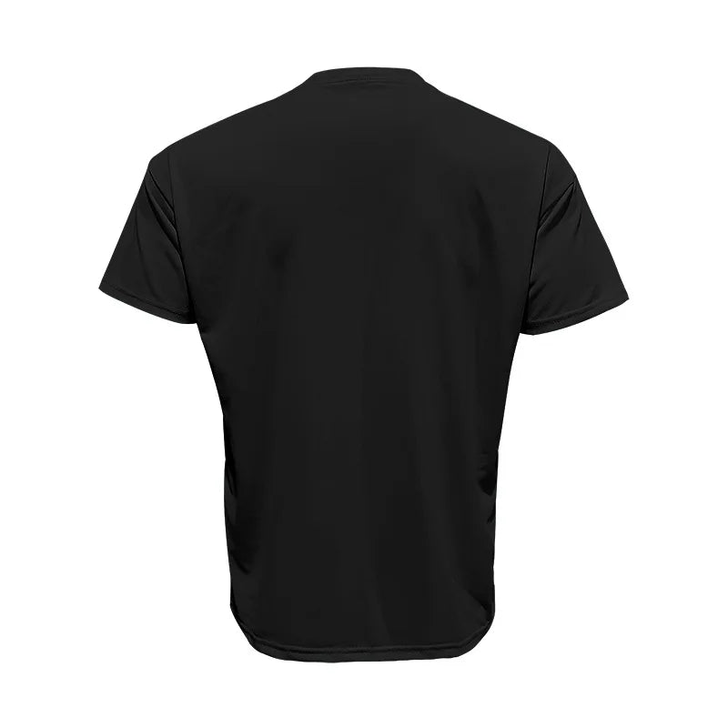Novo estilo de verão moda camiseta e shorts utilitários conjunto de cor sólida, um terno masculino casual e esportivo