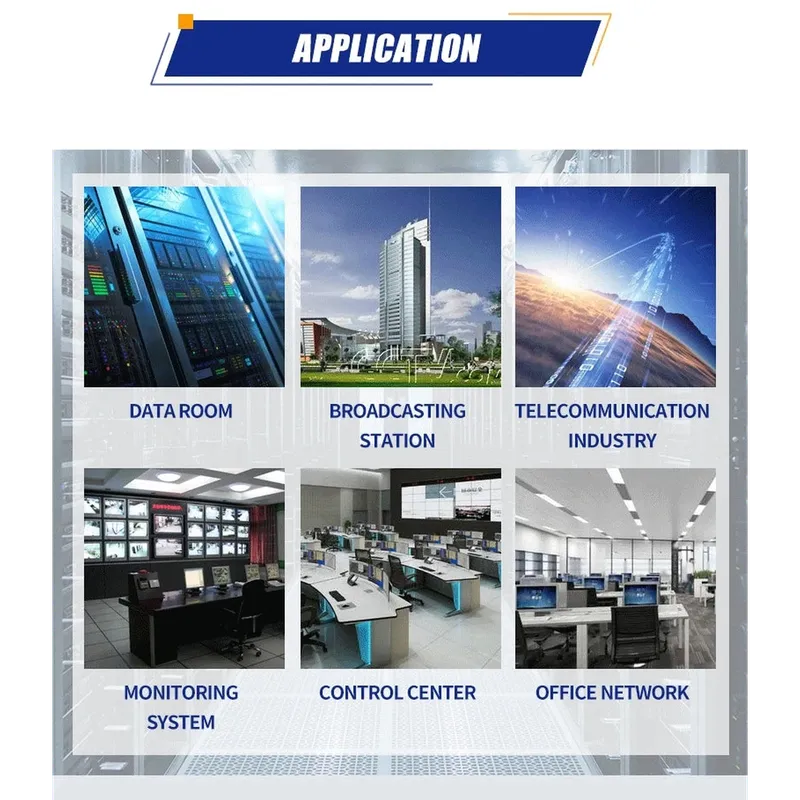 Top-ranking 6U 9U 12U 19 Inch Data Center Server Rack 42U Floor Standing Glass Door Network Cabinet