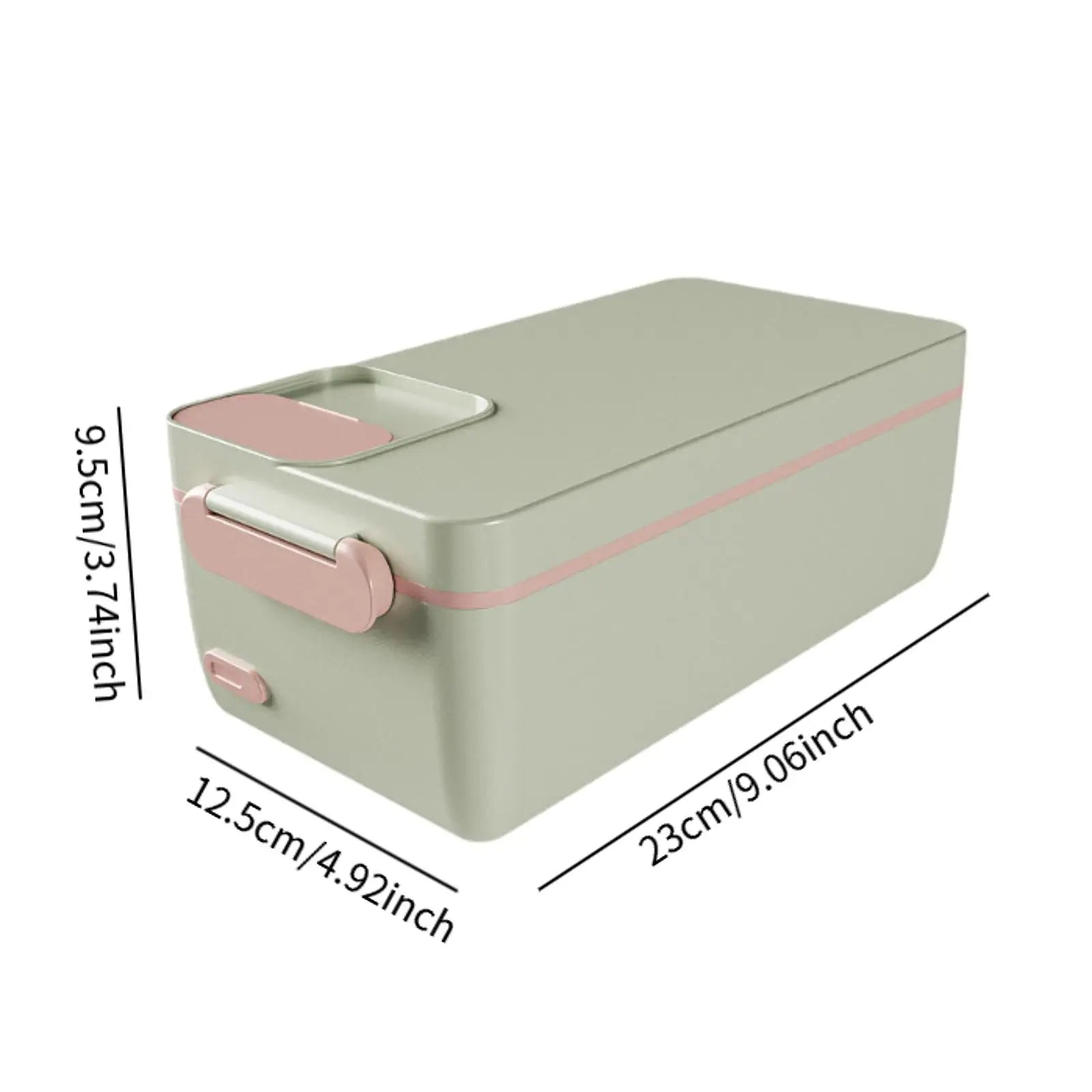 Aquecedor de almoço elétrico aquecedor de alimentos recipiente de almoço para adultos lancheira elétrica portátil para viagens escritório carro caminhão ao ar livre