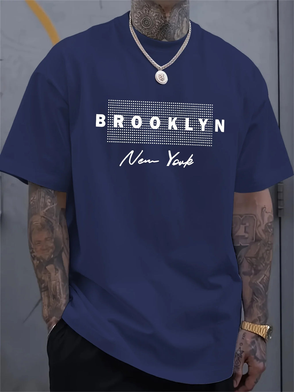 100% algodão masculino verão solto ajuste grande los angeles gráfico impresso fino ajuste casual esportes em torno do pescoço manga curta camiseta topo