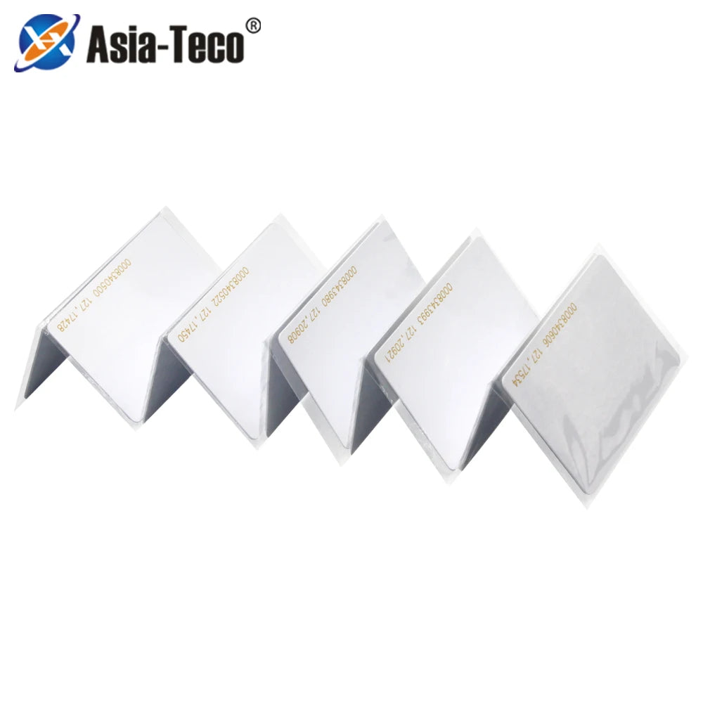 EM RFID Card Access Control Card, EM4100 Tk4100, Read Only Keyfob, etiquetas RFID, adesivo, Token Cartão de Proximidade Chip, 125Khz, 10Pcs