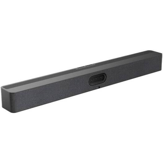Yealink A50-031 MeetingBar Video Collaboration System, CTP25 Touch Console, All-in-One Conference Bar, Triple 50MP Cameras, 4K Resolution, for Medium to Large Rooms, Black | A50-031