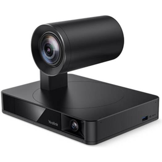 Yealink UVC86 4K Dual-Eye Intelligent Conference Camera, AI Auto Framing, Speaker & Presenter Tracking, 12 Optical Zoom, Pan-Tilt USB/HDMI Video Capture for Medium & Large Rooms, Black | UVC86