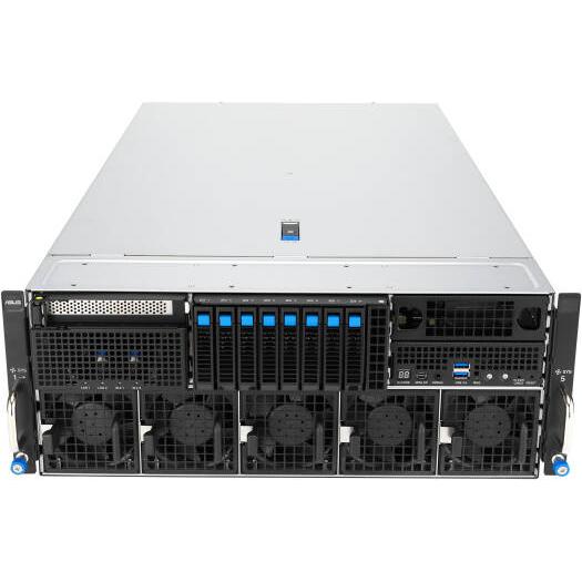 AI PRO AMD EPYC 4U Server - 2 EPYC 9655 (96C/192T), 8 NVIDIA RTX Pro 6000 Blackwell 96GB, 1TB DDR5 RAM, 4TB NVMe Gen5 + 15TB SAS SSD, 4 3200W PSU, Dual 10GbE LAN