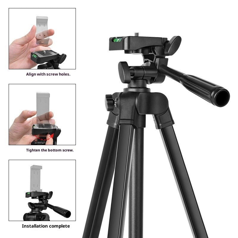 A Lightweight Tripod for Mirrorless Cameras And Smartphones That Can Be Used for Various Activities