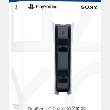 Sony PlayStation 5 DualSense Charging Station, Dual Charging Ports, Fast Charging, Anti-Slip Base, LED Charging Indicators, Easy Docking, Free Up USB Ports, Click-in Design, White | 3005837