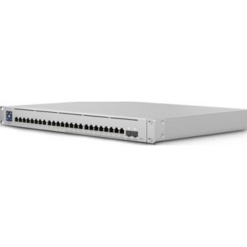 Ubiquiti 24-Port Gigabit Switch, 2.5Gb PoE +, 124 Gb/s Capacity, 2x SFP+, 400W Budget, 62 Gb/s Throughput | USW-Enterprise-24-PoE