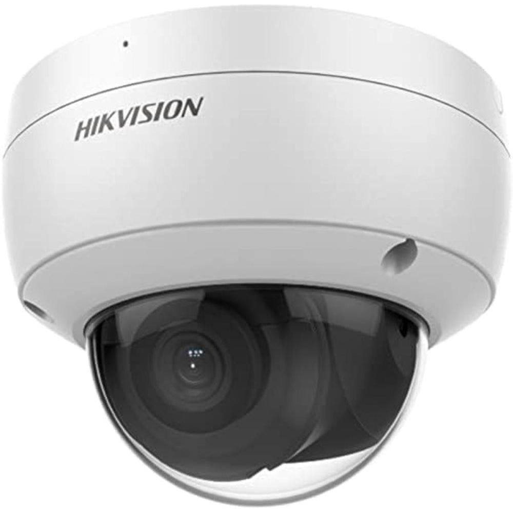4 MP Vandal-Resistant Dome Network Camera with Built-in Microphone | Model DS-2CD2143G2-IU, 2.4GHz WiFi, No Storage Capacity