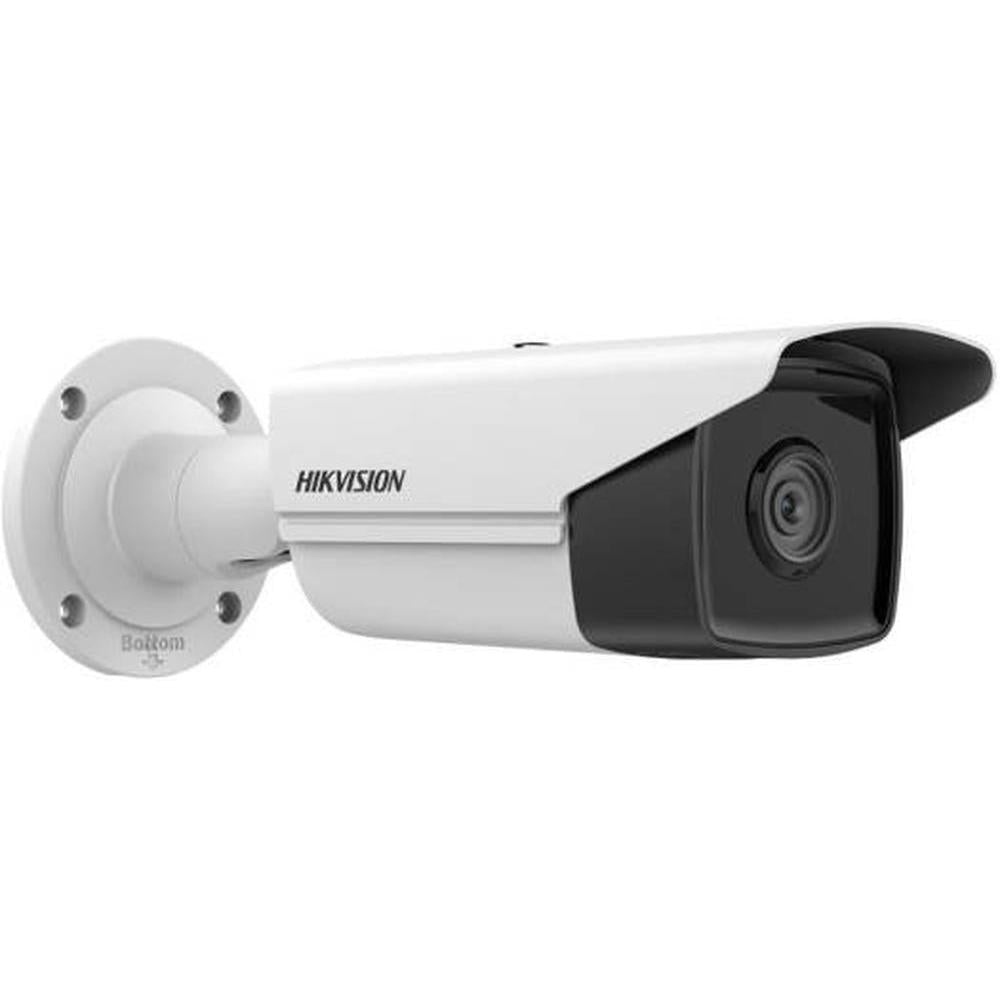 Hikvision 8 MP AcuSense Fixed Bullet Network Camera, 2.8mm Fixed Lens, Up to 60m IR Light Range, H.265+ Compression, 120 dB WDR, Support MicroSD, IP67, White | DS-2CD2T83G2-2I