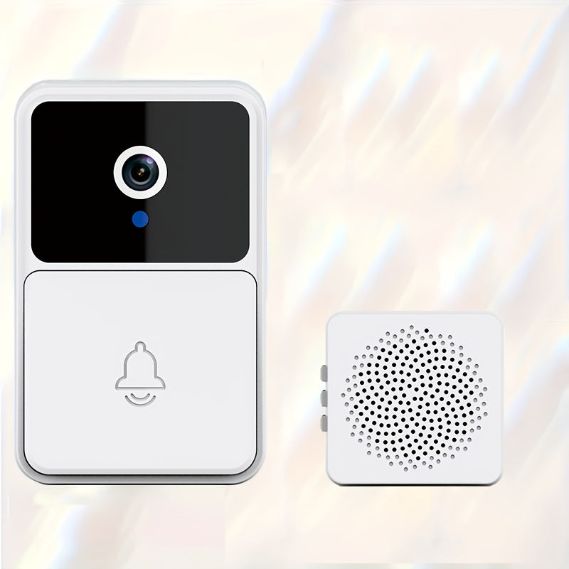 LUMIVAULT Smart Wireless Doorbell X3PRO - Triple-in-One Doorbell/Surveillance System with Night Vision, 2-Way Audio, Built-in Hotspot & Cloud/Stored Recording Suitable for Peepholes, Doorbells, Cameras