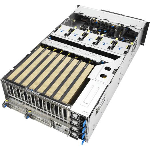 AI PRO AMD EPYC 4U Server - 2 EPYC 9655 (96C/192T), 8 NVIDIA RTX Pro 6000 Blackwell 96GB, 1TB DDR5 RAM, 4TB NVMe Gen5 + 15TB SAS SSD, 4 3200W PSU, Dual 10GbE LAN