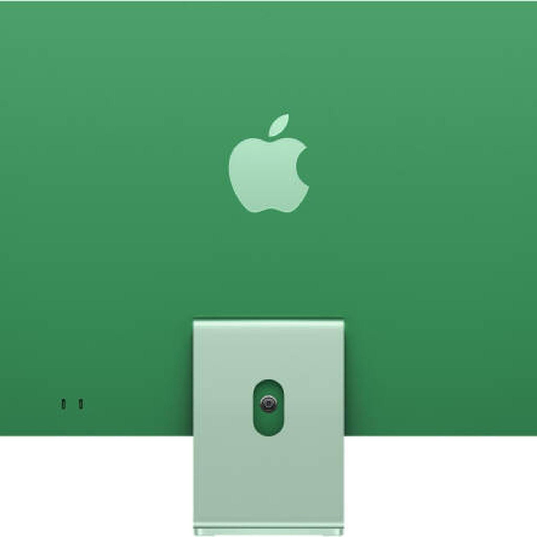Apple iMac (2024) AIO Desktop Computer, 24" 4.5K Retina Standard Display, Apple M4 Chip with 8-Core CPU, 8-Core GPU, 16-Core, 16GB RAM, 256GB SSD, English K/B, Green | MWUE3 B/A / HN/A LL/A