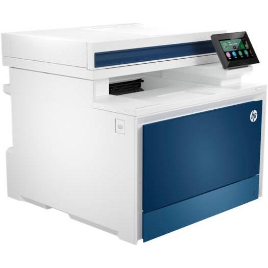 HP 4303fdw Color LaserJet Pro MFP Printer, Print, Copy, Scan, Fax, Up to 35 ppm Print Speed, Automatic Duplex Printing, Up to 600x600 dpi Resolution, 4.3" WLED Display, Flatbed Scanner, White | 5HH67A
