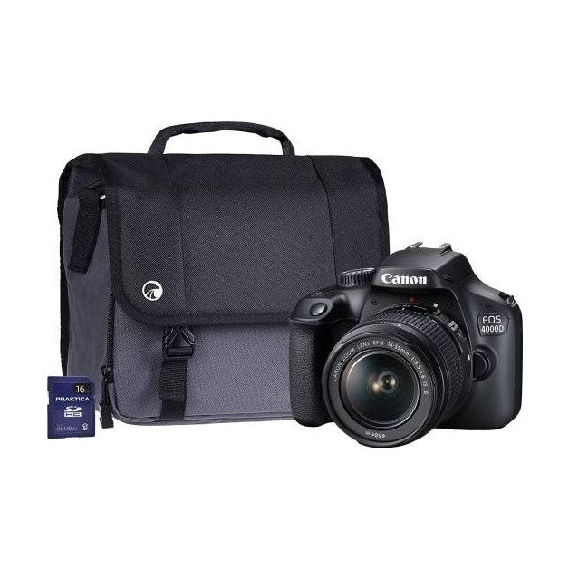 Canon EOS 4000D DSLR Camera Body Black With EF-S 18-55mm III Lens Kit | 4000d18-55III