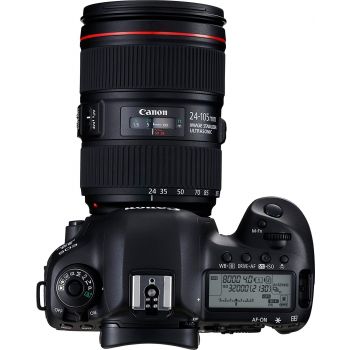 Canon EOS 5D DSLR Camera, Mark IV 24-105mm F/4L IS II USM Lens - 30.4MP, Built-In Wi-Fi, Black | EOS 5D