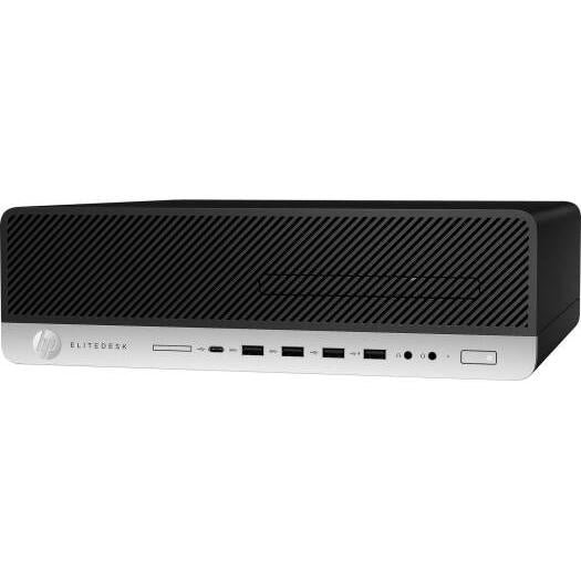 HP EliteDesk 800 G4 SFF Desktop Computer, Intel Core i5-8500 Processor, 16GB RAM, 512GB SSD, Intel UHD Graphics 630, Windows 11 Pro | 2US83AV