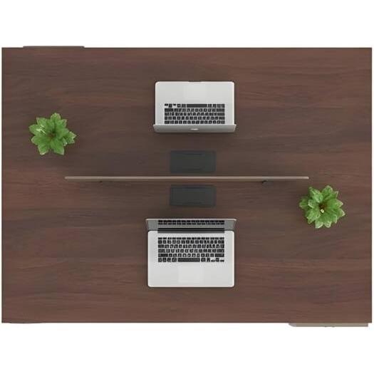 Neo Front DG-DW1001 Workstation 1 Meter, 2-Seater Face-to-Face Office Workstation with Partition & Flexible Drawer, Double Work Desk for Office, 1000x1000x750mm | DG-DW1001