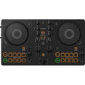AlphaTheta DDJ FLX2 2 Deck USB DJ Controller Smart Fader, Bluetooth & Multi App Streaming, Black | DDJ-FLX2